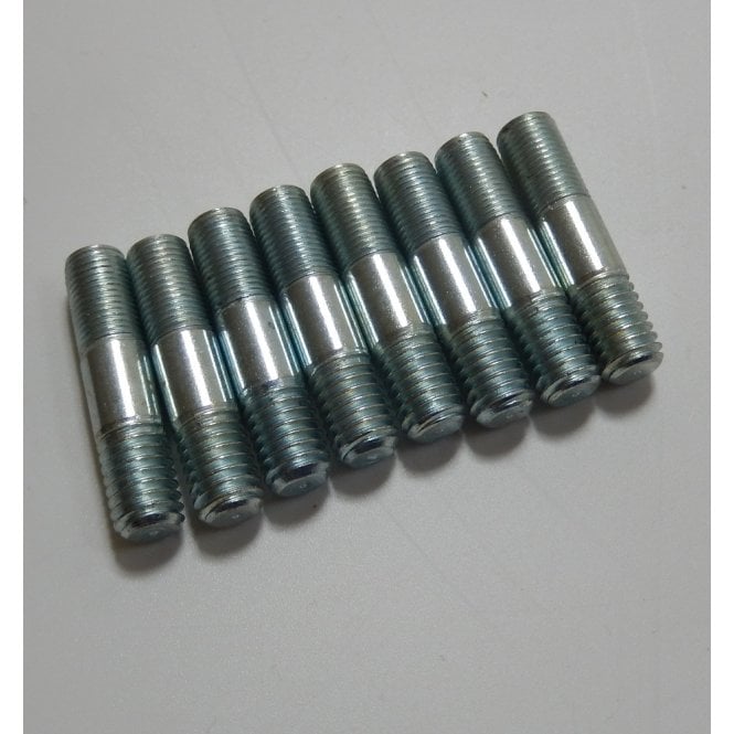 Triumph Cylinder Base Stud Set of 8 Fit 6T, 110, TR6/120 Unit Construction OEM 70-0672 