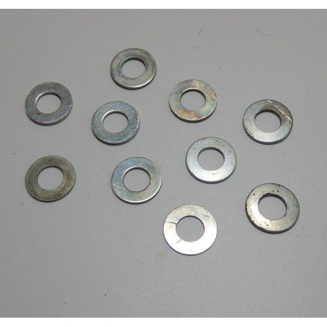 Triumph Flat Light Washers Chaincase Set of 10 OEM No 60-2331 Made in UK