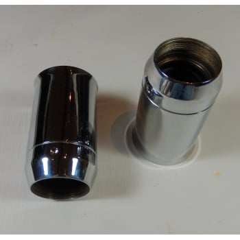Triumph Forks Chrome Lower Cover Tubes (Sold as a Pair) OEM No 97-1654
