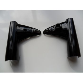 Triumph Headlight Brackets OEM 97-2161/2 Powder Coated Black Made in UK