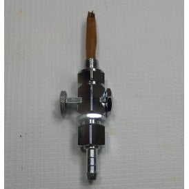 Petrol Tap for Classic Motorcycle Push On / Pull Off 1/8" x 1/4" BSP With Nut & Ferrule