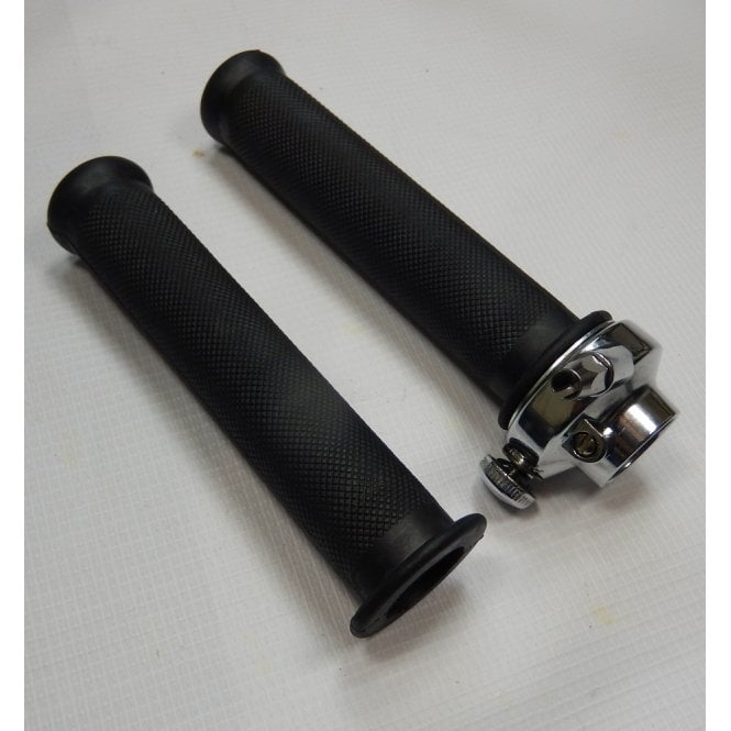 Classic 7/8" Twist Grips For BSA, Triumph, Honda Motorcycles - Retro Replacement