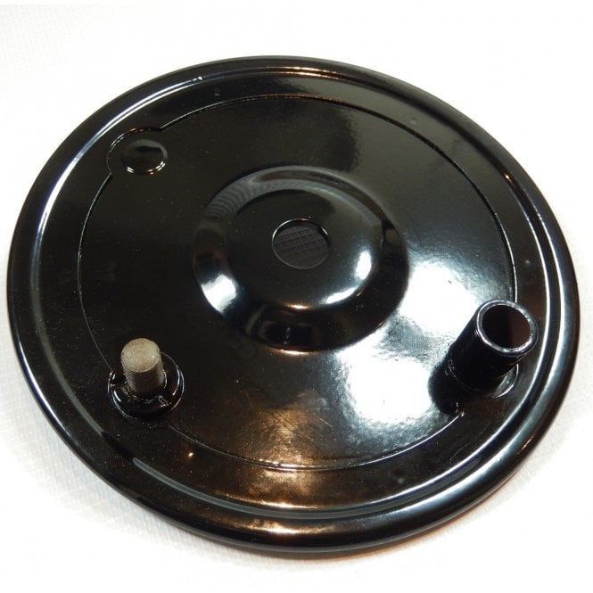 Triumph T100 / 3TA Rear Brake Plate Black Powder Coated Made in UK OEM No 37-1112
