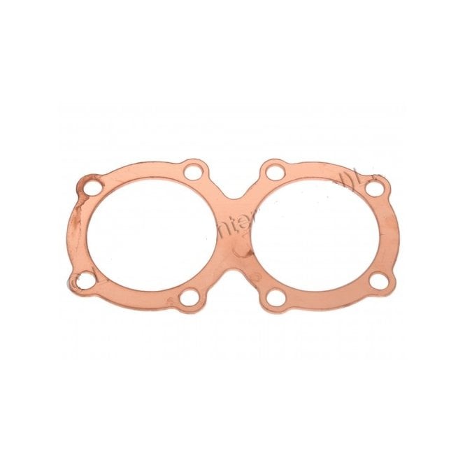 Triumph T100, TR5 Cylinder Head Gasket Solid Copper Thick Type 8 Stud OEM No 70-3003