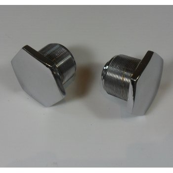 Triumph T110, T100, 5T Fork Stanchion Top Nuts for Classic Motorcycle (Sold as a Pair) UK Made