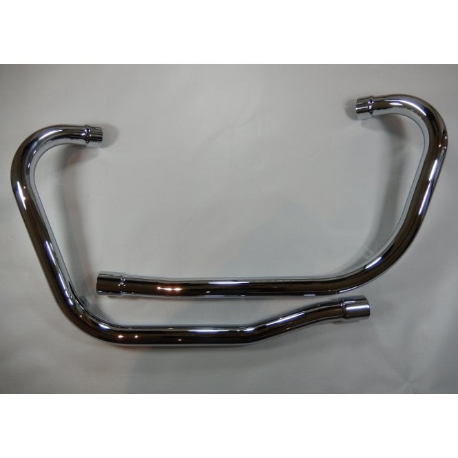 Triumph T110, T120 Chrome Down Pipes Fit Models 1960-1962 Made in UK