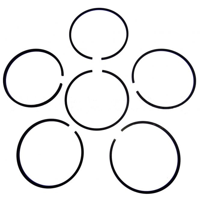 Triumph T120, 6T, TR6 650cc Piston Ring Set 71mm +010 Over Size Made in UK OEM 99-3785