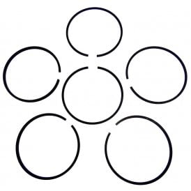 Triumph T120, 6T, TR6 650cc Piston Ring Set 71mm Standard Size Made in England OEM99-3784