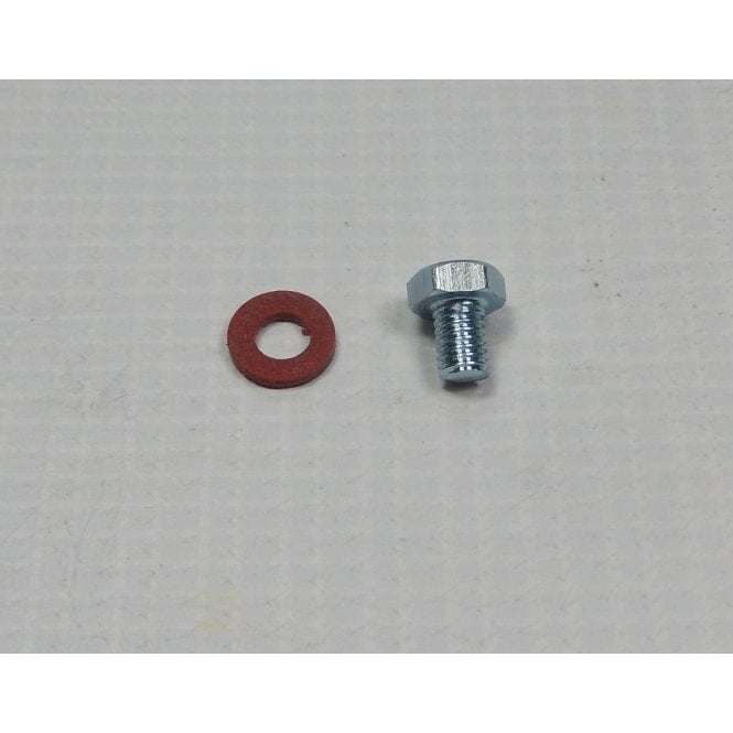 Triumph T120 Fork End Drain Plug & Fibre Washer OEM No 97-0519 & 97-0430