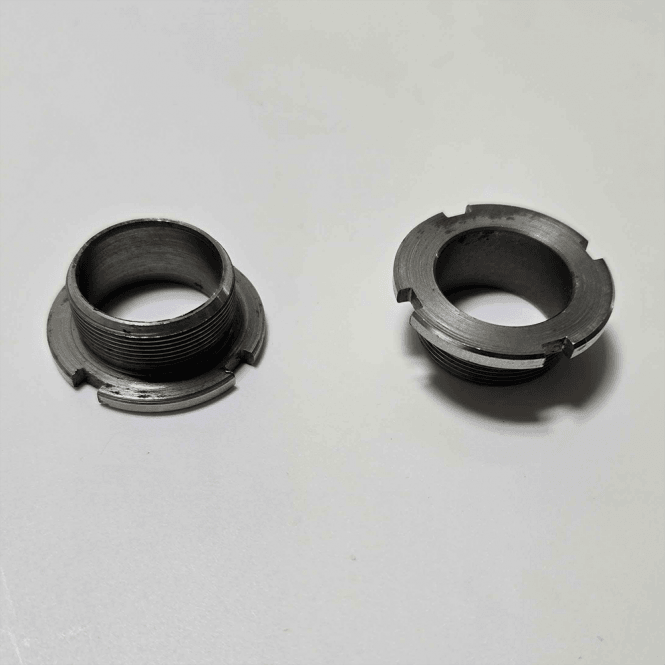 Triumph T120 Front Fork Bearing Nut OEM No 97-2091 Made in UK Sold as a Pair