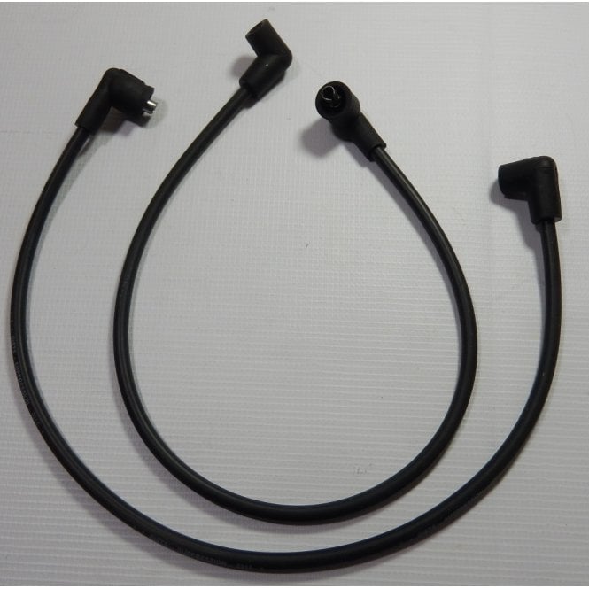 Triumph T120, T140 Oil in Frame Twin Plug & HT Lead Set UK Made