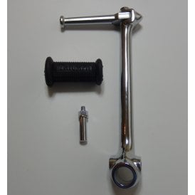 Triumph T120, T140, T150, Kickstart Lever Set Includes Rubber & Gudgeon Pin