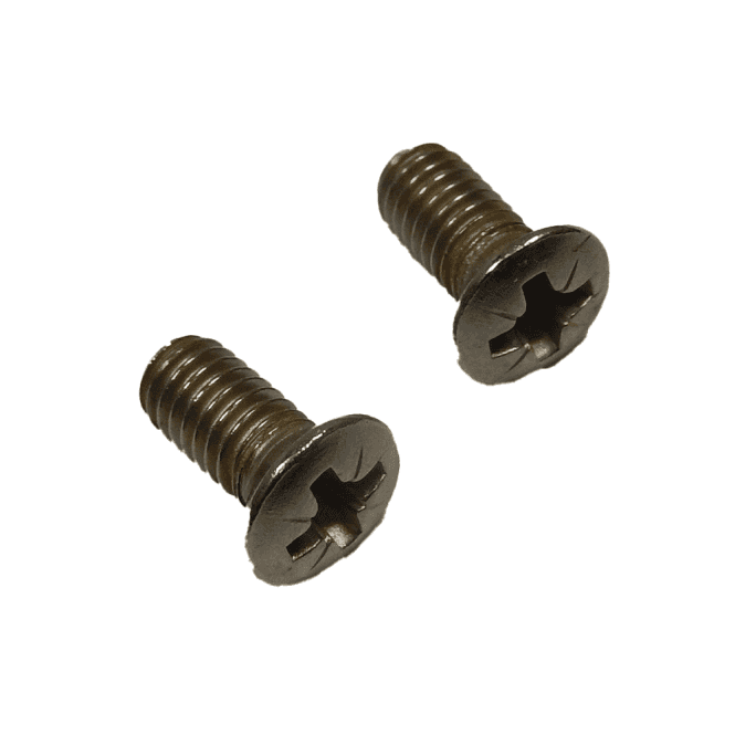 Triumph T120, T140, T160 Tank Badge Screws Short Type (8mm) Sold as Pair OEM No 82-7888