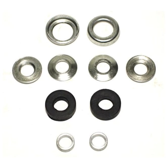 Triumph T120, T140, TR6 Handlebar Mounting Kit For P Clamps Full Set