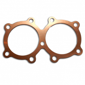Triumph T120 TR6 Cylinder Head Gasket Solid Copper 9 Stud Made in UK