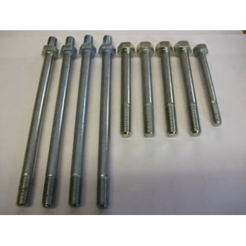 Triumph T120 / TR6 Unit Models High Tensile Head Bolt Set 9 Piece 