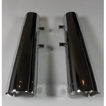 Triumph T140 Chrome Fork Shrouds Sold as a Pair UK Made