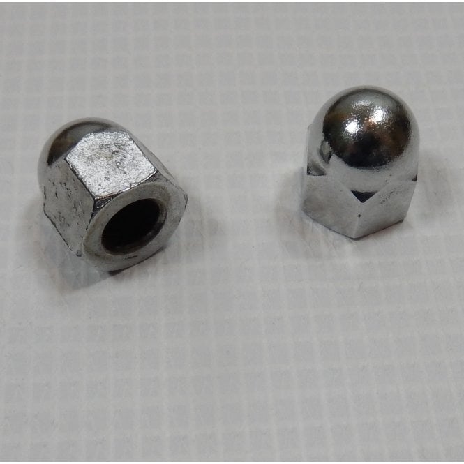 Triumph T140 Clutch Chain Case Dome Nut Fixings Sold as a Pair OEM No 21-0544