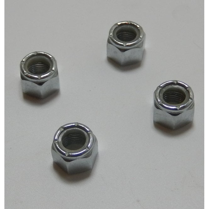 Triumph T140 Front Disk Fixing Nuts Set of Four OEM No 14-1903