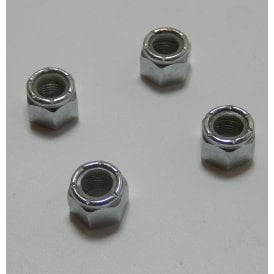 Triumph T140 Front Disk Fixing Nuts Set of Four OEM No 14-1903
