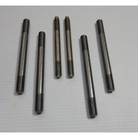 Triumph T140 Head Bolt Stud Set of 6 OEM No 21-2201, 21-2200 Made in UK