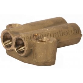 Triumph T140 Oil Pump Body2-Valve  OEM No 72-0028 Made in England