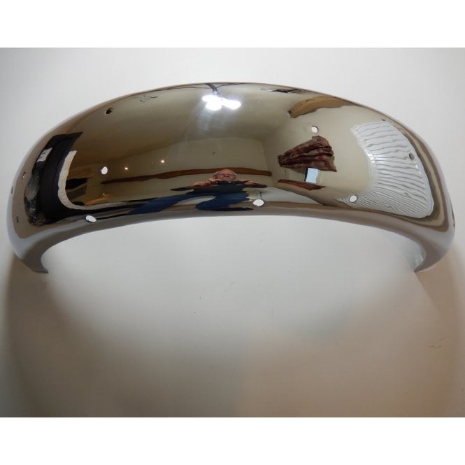 Triumph T140, T140V, Tiger 750cc Chrome Rear Mudguard & Brackets OEM 83-4805