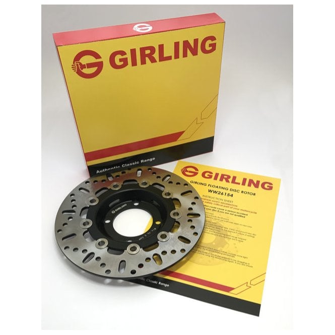 Triumph T140, T150, T160 Vented Brake Disc 4 Hole Genuine Girling