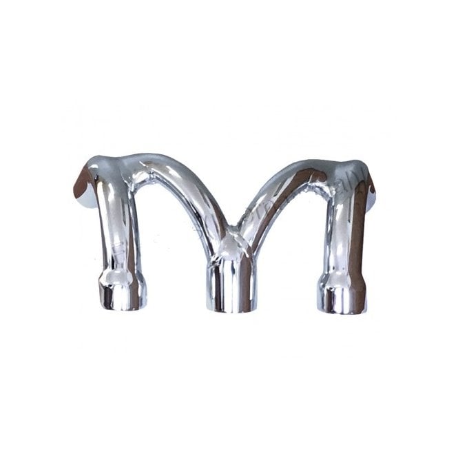 Triumph T150 Chrome 3 Branch Manifold Made in England