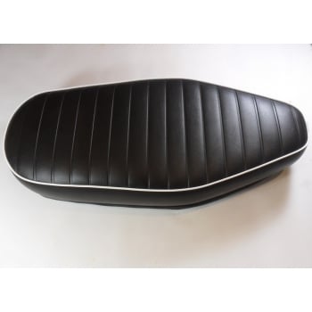 Triumph T20 Cub Seat Black with White Piping Made in UK 