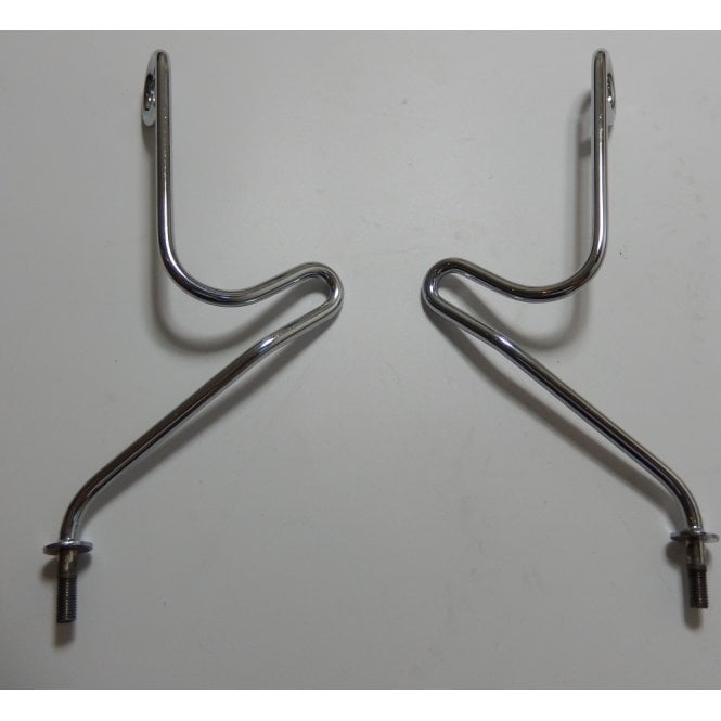 Triumph TR6 1971 Right Hand & Left Hand Chrome Headlight Supports Made in UK