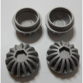 Triumph Webco Pre Unit Set of 4 Rocker Caps OEM No 70-1564 Made in UK