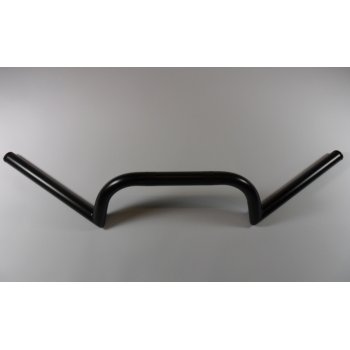 Universal Black 1" Diameter Clubman Ace Handlebar Cafe Racer Style 