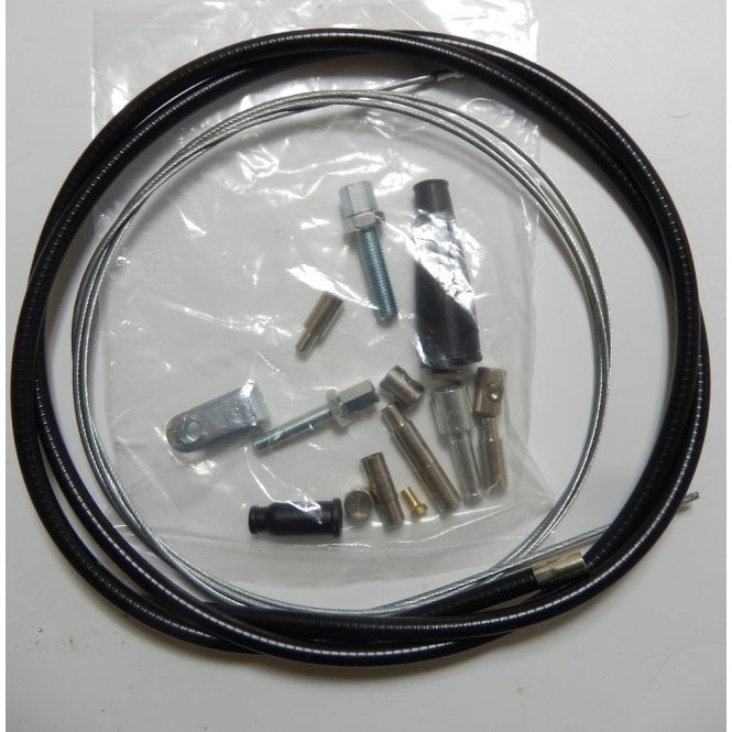 Universal Clutch / Brake Cable 1.6m Long Cut To Suit Supplied With Ferrules, Nipples, Adjuster