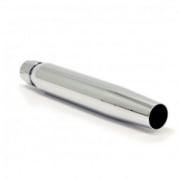 Universal Custom Silencer 15" Tapered With Fixing Bracket & Reducer Kit