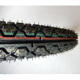 Universal Front / Rear Tubed Tyre 275P-17" Rim Heidanau Made in Germany