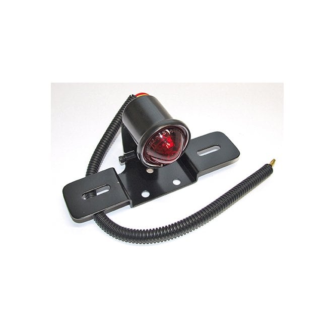 Universal Rear Lamp Atomic Style Hinged Attaches to Rear Number Plate