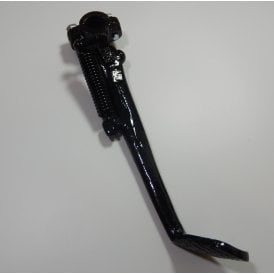 Universal Side Stand for Classic Motorcycle Cast Iron Powder Coated Black 7/8" Clamp-on