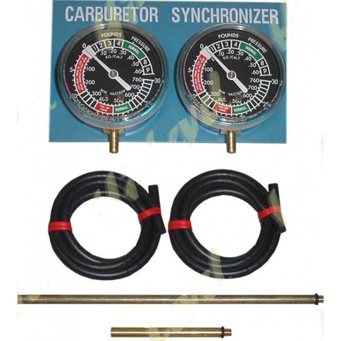 Vacuum Gauge Tool Two Cylinder For Balancing Carburettors