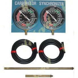 Vacuum Gauge Tool Two Cylinder For Balancing Carburettors