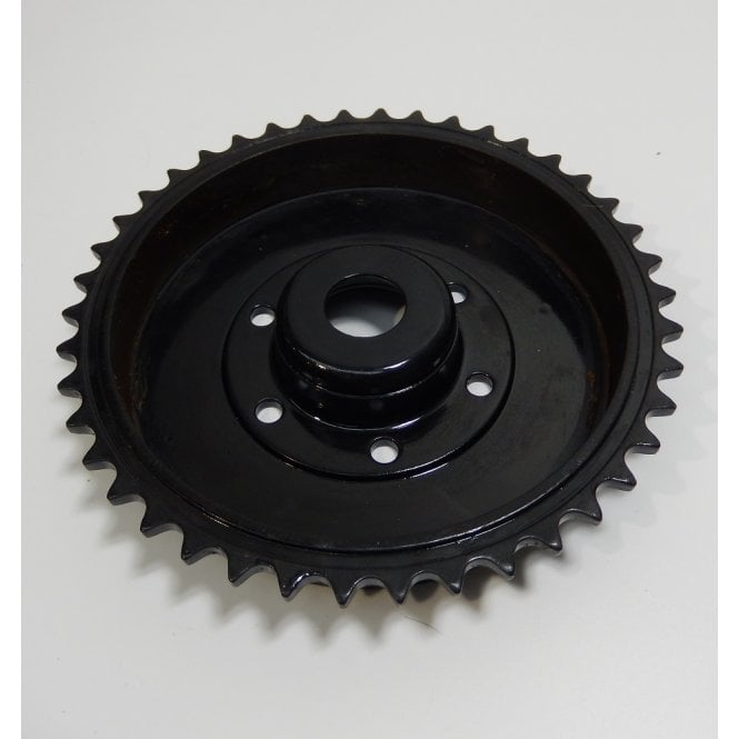 Velocette BSA A7, A10, A65 Goldstar Rear Wheel Sprocket 42 Teeth 6 Hole Powder Coated