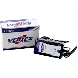 Vertex Battery Charger 6v /12v UK 3 Pin Plug Specification With Cables