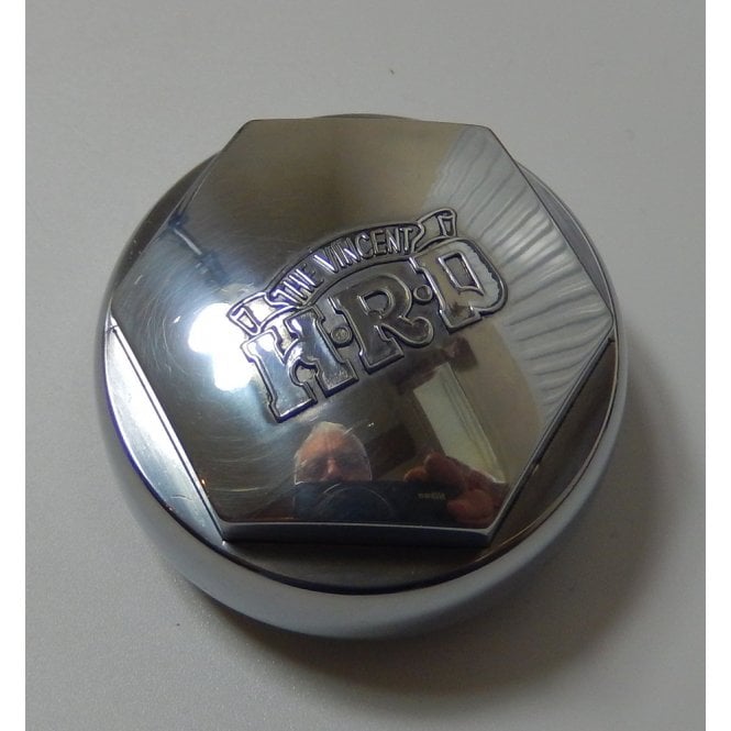 Vincent Inspection Cover Cap HRD Deep Type Polished Alloy Made in England