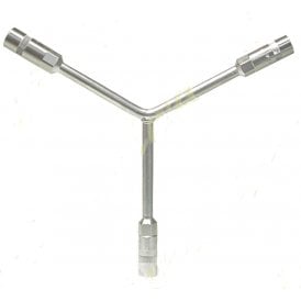 Y-Type Socket Wrench with 8mm, 10mm & 14mm Socket Sizes